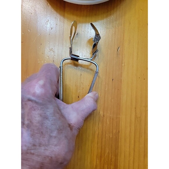 4 Escargot White Enamel Metal Plates Baking Dishes & Server Escargot/Mushroom - Picture 12 of 12